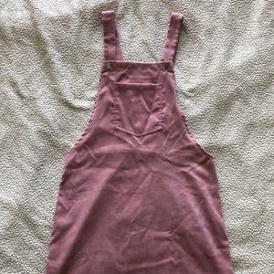 Pink Overall Dress